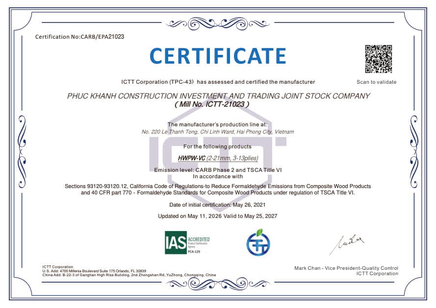 CARB Phase 2 / TSCA Title VI