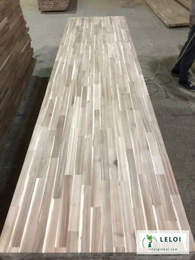 Finger-Joint Panel — Acacia & Rubberwood 4 — LELOI Vietnam