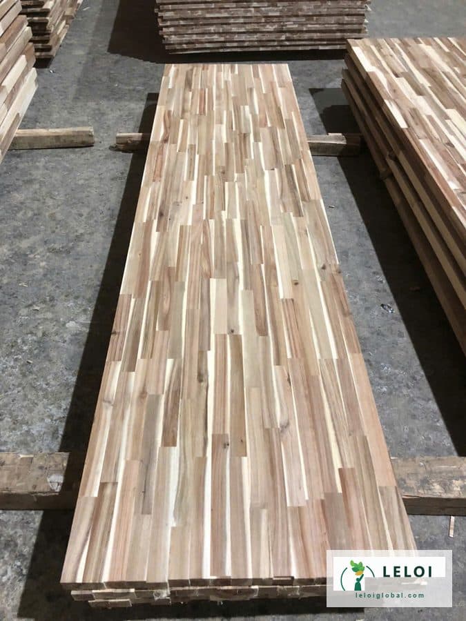 Finger-Joint Panel — Acacia & Rubberwood 5 — LELOI Vietnam