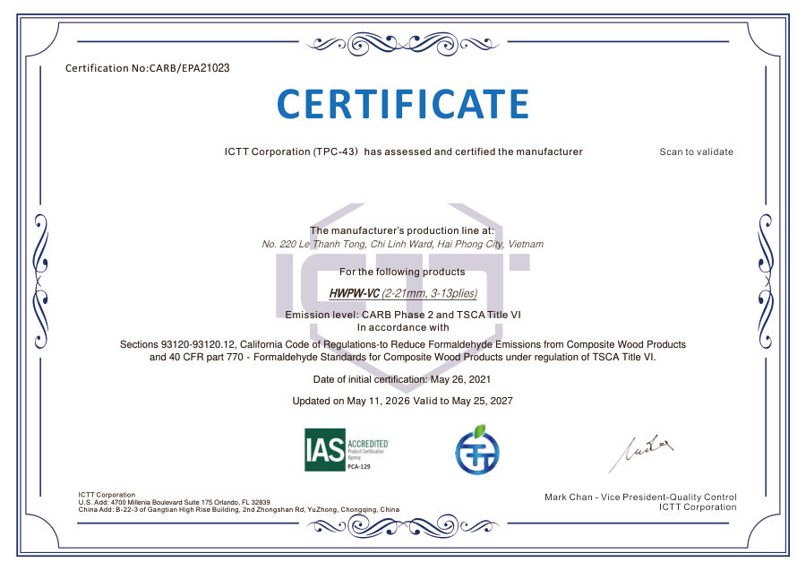 CARB Phase 2 / TSCA Title VI