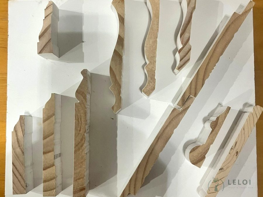 Finger-jointing — LELOI primed moulding, Vietnam 2