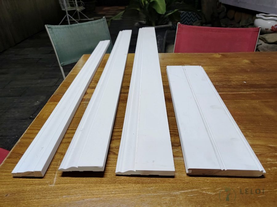 Profile samples — LELOI primed moulding, Vietnam 4