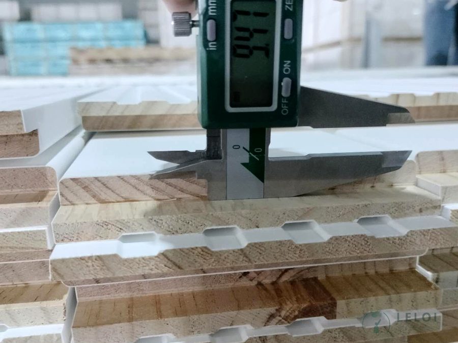 Dimension checks — LELOI primed moulding, Vietnam 2